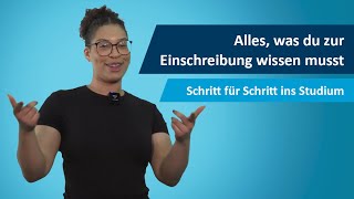 So einfach geht die Einschreibung an der Uni Siegen [upl. by Lubet569]