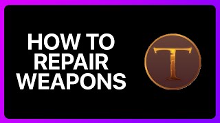 How To Repair Weapons In Township Tale Tutorial [upl. by Manbahs]