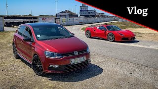 Vlog Ferrari Day at Aldo Scribante  Gqeberha  812 Superfast  Purosangue  F8 Tributo and more… [upl. by Brandais]