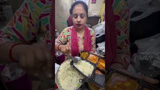 Palika bazar ki best thali 😍food streetfood thali food vegthali shorts viral [upl. by Atelra110]