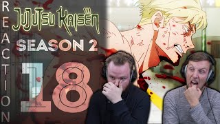 SOS Bros React  Jujutsu Kaisen Season 2 Episode 18  Right and Wrong [upl. by Bunder578]