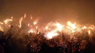 Festa Major Granollers 2016  Granollers  Correfoc Blancs  Blaus  Porxada  Patum [upl. by Berners658]