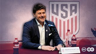 Mauricio Pochettino  USMNT Introductory Press Conference [upl. by Anilave669]