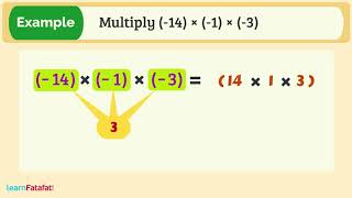 Integers Class 7 Maths  Multiplication of Integers [upl. by Nnayhs213]