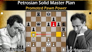 Petrosian Solid Master Plan  Petrosian vs Polugaevsky 1963 [upl. by Robbi]