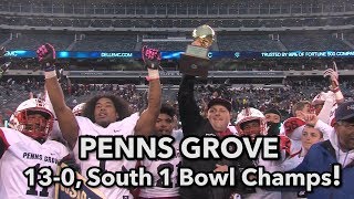 Penns Grove 35 Willingboro 26  South Group 1 Bowl  Red Devils 1st SJ team to go 130 [upl. by Starkey229]