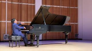 Bach French Suite in E major BWV 817  Kaufman International Piano Competition 2019 [upl. by Gromme]