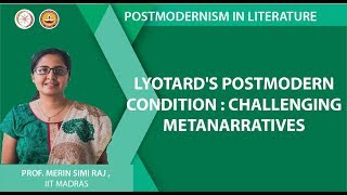 Lyotards Postmodern condition  Challenging Metanarratives [upl. by Apollo]