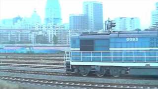 K27 Train from China to North Korea 1 of 2  Beijing  Tianjin  Dandong  Pyongyang [upl. by Farman958]