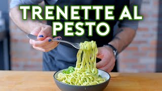 Binging with Babish Trenette Al Pesto from Luca [upl. by Nauqel]