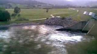 Drive over Khancoban Pondage Dam Wall [upl. by Ellinej]