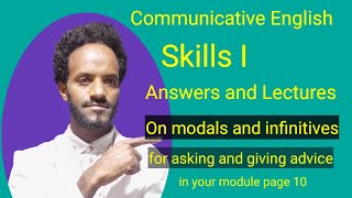 Lesson 2 Modals for asking and giving advice [upl. by Lynch558]