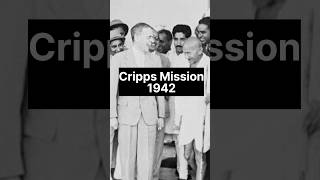 Cripps Mission 1942  upsc exams video shorts govtexam gk viral trending upsc shorts [upl. by Hopfinger233]