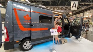 2023 Ahorn Van 620 Interior And Exterior Walkaround Dusseldorf Caravan Salon 2022 [upl. by Ahola]