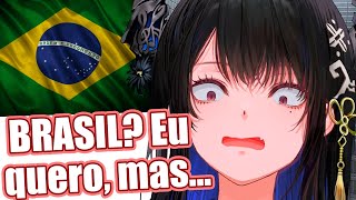 Ela quer ir pro BRASIL MAS [upl. by Akkire588]