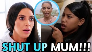 Kim Kardashian Goes Mad After North West Calls Her Out for Bad Behavior [upl. by Teagan125]