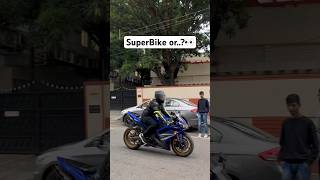 Yamaha R1 or Audi R8🖤 supercars bangalore [upl. by Slin]