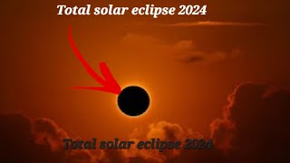 Live solar eclipse 2024 solar eclipse [upl. by Acessej]