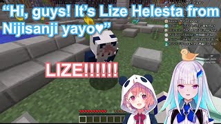 【Eng Subs】【Rev】Lize Helesta insults Sasaki Saku fearfully【Nijisanji】 [upl. by Nedda]