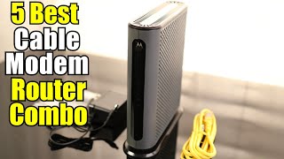 Best Cable Modem Router Combo 2023 [upl. by Yna772]