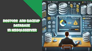 Restore and Backup Database in SQL Server [upl. by Kcired]