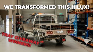 We Transformed a Toyota N70 Hilux for Free Norweld Deluxe Plus Tray Giveaway Winner [upl. by Omari]