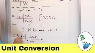 Unit Conversions and Dimensional Analysis in Physics [upl. by Ty211]