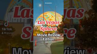 Visiting the Las Vegas Sphere Movie Review Edition lasvegassphere lasvegas [upl. by Roberts]