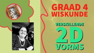 Graad 4 Wiskunde  Verskillende 2D vorms [upl. by Bradly]