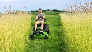 Serene Garden Makeover Lawn Care Mowing Garden Makover Achieve garden serenity [upl. by Nerek896]