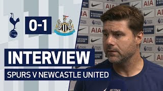 INTERVIEW  MAURICIO POCHETTINO REFLECTS ON NEWCASTLE DEFEAT [upl. by Ydahs387]