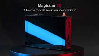 Movmagic Magician X5  An All In One Portable Live Streaming Video Switcher [upl. by Ahen399]