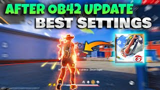 Free Fire OB42 Update Best Settings Sensitivity  Get MORE Headshots with these settings [upl. by Demetris]