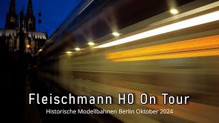 Historische Modellbahnen Berlin Oktober 2024 in der CarlBoschSchule BerlinHermsdorf [upl. by Jadwiga]