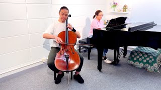 ABRSM Cello Grade 7 B Klengel Andante 2nd movt from quotConcertino No1 in Cquot Op7 [upl. by Nicolas]