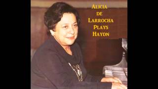 Alicia de Larrocha plays Haydn  Variations in F minor Hob XVI6 [upl. by Repard]