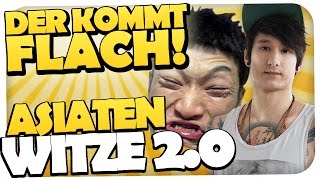 ASIATEN WITZE 20 MIT JULIENBAM  DER KOMMT FLACH [upl. by Janith]