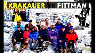 96 Everest Disaster  KRAKAUER VS PITTMAN [upl. by Willard]