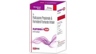 FLUTIDIN F 250 inhaler Fluticasone Propionate amp Formoterol Fumarate Inhaler [upl. by Patricio]