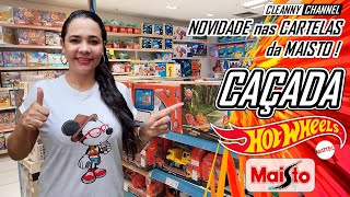 CAÇADA HOT WHEELS MAISTO NOVIDADE nas CARTELAS PTBR Cleanny channel 1444 [upl. by Siana]