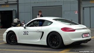 2014 Porsche Cayman S OnBoard Action on Track [upl. by Edora439]