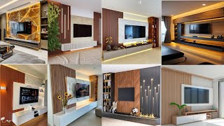 TV wall Unit Designs 2024 Tv unit design Tv unit for living room Modern tv stand Modern LCD cabinet [upl. by Maryanna]