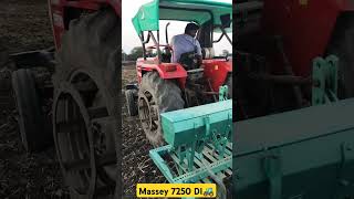 Massey 7250 DI 🚜🚜🚜🚜🚜🚜🔥🔥sorts song farming viralvideo video trending india [upl. by Eliades]