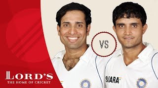 VVS Laxman vs Sourav Ganguly  Whos The Greatest [upl. by Aserahs400]