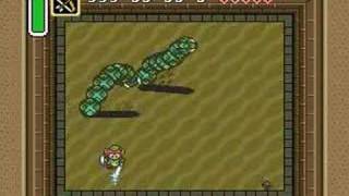 The Legend of Zelda A link to the Past  Desert Palace Boss [upl. by Charyl786]