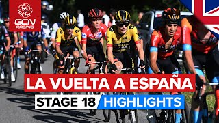 Teamwork Makes The Dream Work  Vuelta A España 2023 Highlights  Stage 18 [upl. by Milon505]