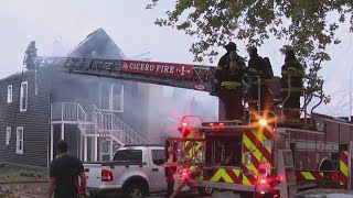 Mother son killed in Cicero house fire identified officials [upl. by Klug955]