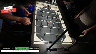 BTLB Table soccer competition 3a  The Pitbulls VS Gomaar  liveTragel Sport [upl. by Maye]