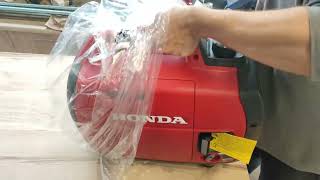 Honda eu22i generator unboxing [upl. by Oicnedurp]