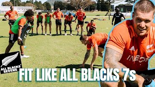 Logan Dodds SMASHES All Blacks 7s Intense Training Session  Rugby Fit [upl. by Nalat]